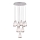 Eglo 39503 - Kattokruunu narulla SIRACUSA 10xE27/60W/230V