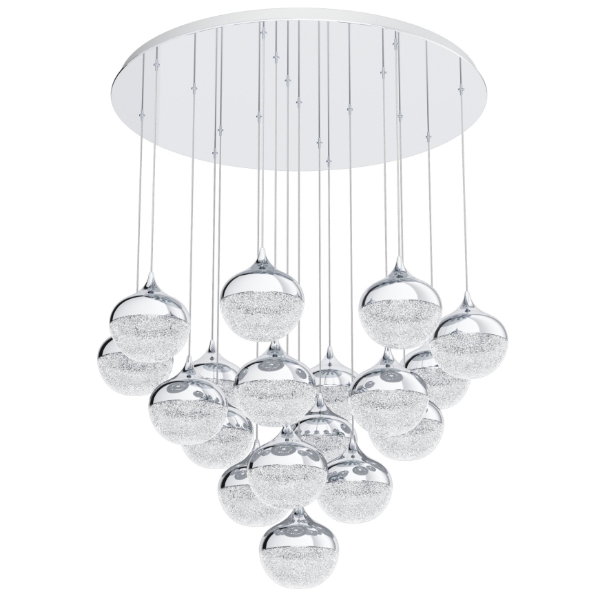 Eglo - LED-himmennettävä kattokruunu narussa 18xLED / 3,1W / 230V