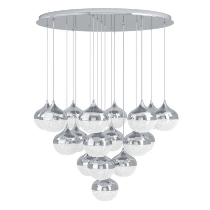 Eglo - LED-himmennettävä kattokruunu narussa 18xLED / 3,1W / 230V