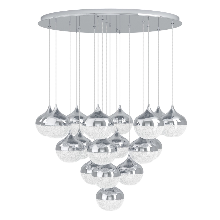 Eglo - LED-himmennettävä kattokruunu narussa 18xLED / 3,1W / 230V