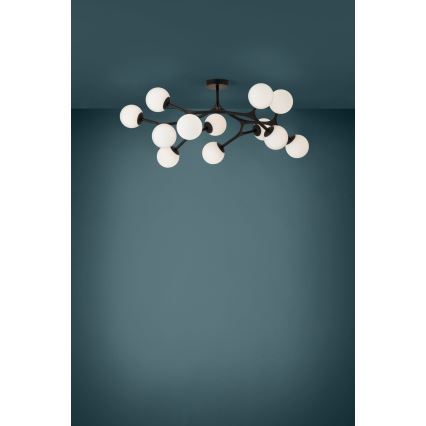 Eglo 39529 - LED-pinta-asennettava kattokruunu 12xG9 / 3W / 230V