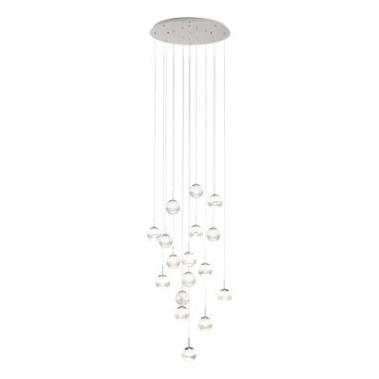 Eglo - LED-himmennettävä kattokruunu narussa 17xLED / 5W / 230V