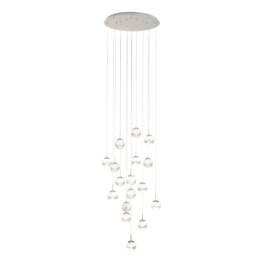 Eglo - LED-himmennettävä kattokruunu narussa 17xLED / 5W / 230V