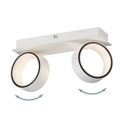 Eglo - LED-kohdevalaisin 2xLED/4,6W/230V 3000K