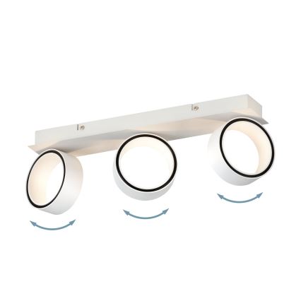 Eglo - LED-kohdevalaisin 3xLED/4,6W/230V 3000K