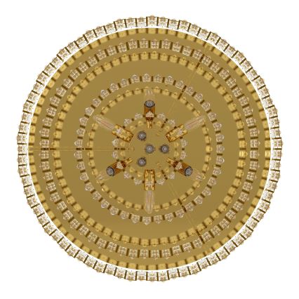 Eglo - Kattovalaisin 10xE14 / 25W / 230V d. 78 cm