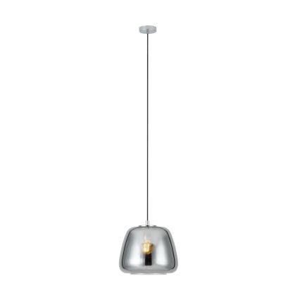 Eglo - Kattokruunu johdossa 1xE27/40W/230V halkaisija 35 cm savuinen