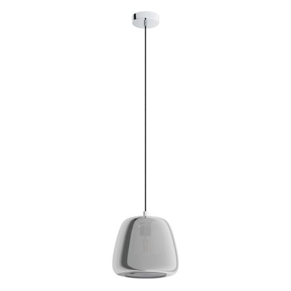 Eglo - Kattokruunu johdossa 1xE27/40W/230V halkaisija 26 cm savuinen