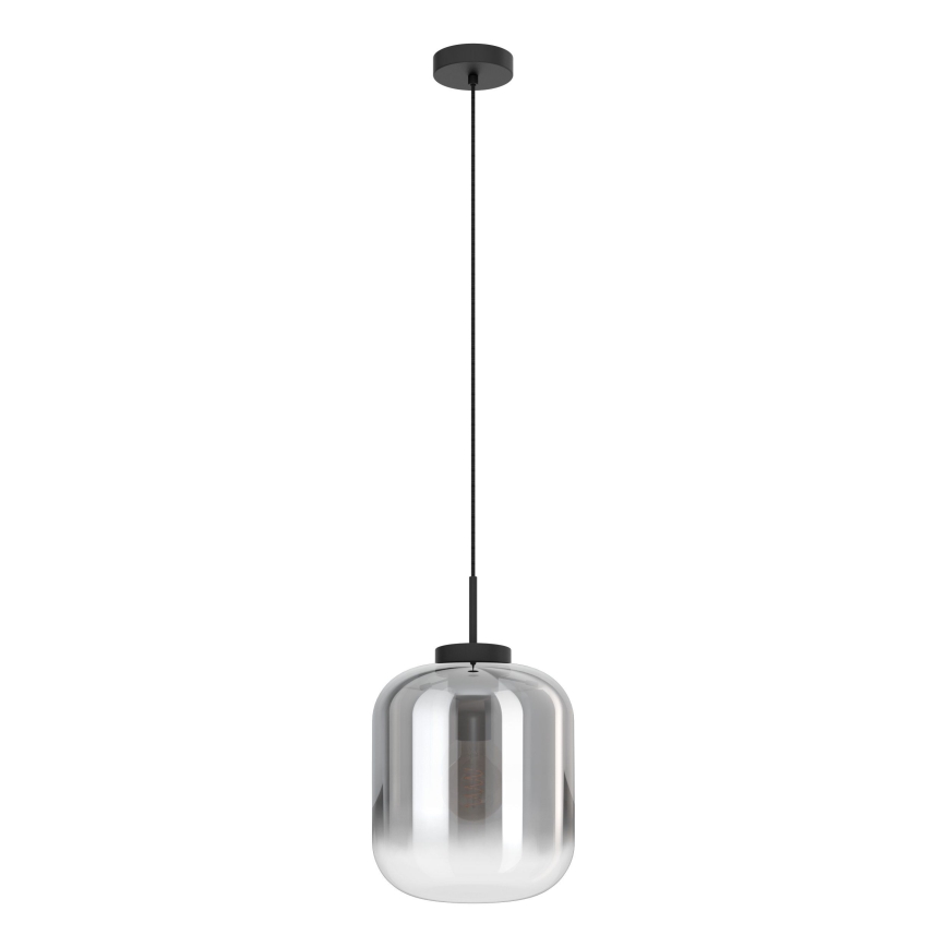 Eglo - Kattokruunu johdossa 1xE27/40W/230V halkaisija 25 cm savuinen