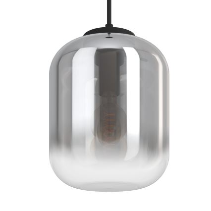 Eglo - Kattokruunu johdossa 1xE27/40W/230V halkaisija 25 cm savuinen