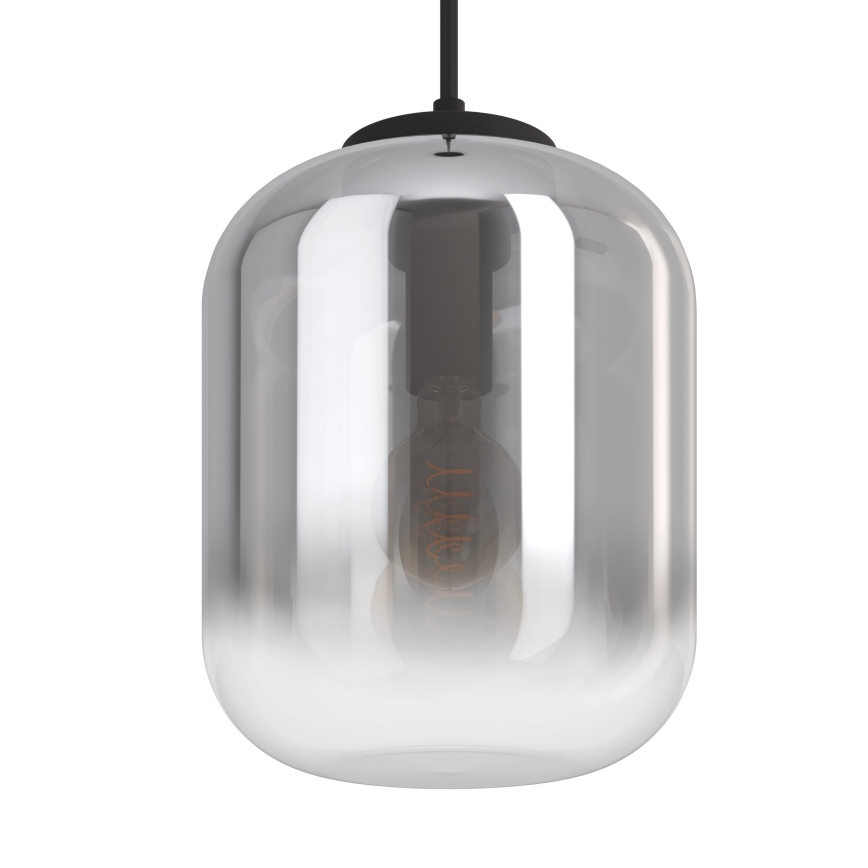 Eglo - Kattokruunu johdossa 1xE27/40W/230V halkaisija 25 cm savuinen