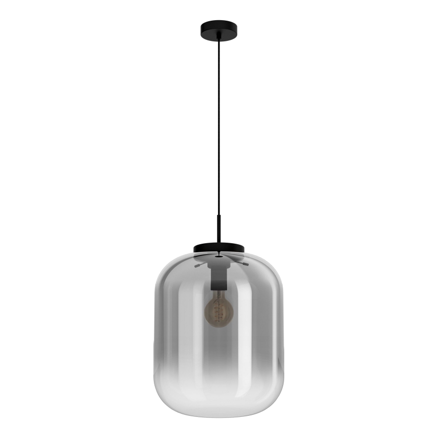 Eglo - Kattokruunu johdossa 1xE27/40W/230V halkaisija 35 cm savuinen
