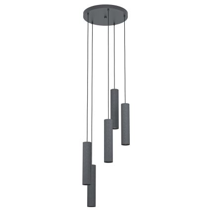 Eglo - LED-kattokruunu narussa 5xGU10 / 4,5W / 230V