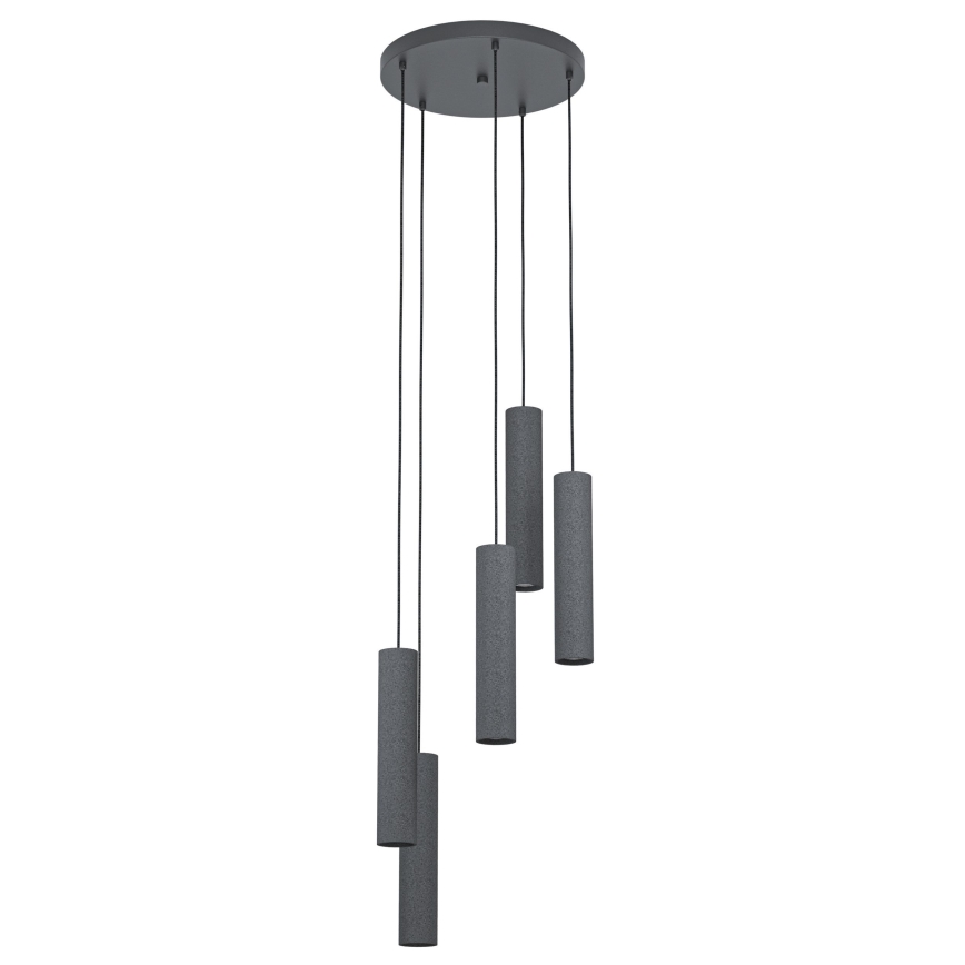 Eglo - LED-kattokruunu narussa 5xGU10 / 4,5W / 230V
