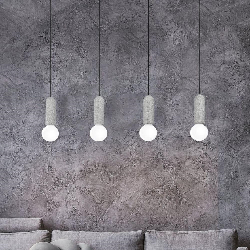 Eglo 39832 - Kattokruunu narulla GIACONECCHIA 4xE27/40W/230V