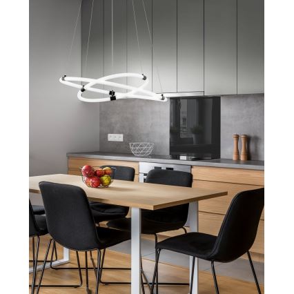 Eglo 39839 - LED-kattokruunu narussa BANDERILLAS LED/22W/230V