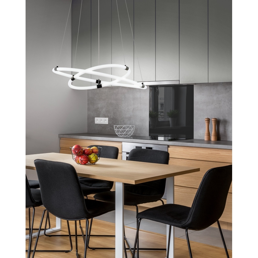 Eglo 39839 - LED-kattokruunu narussa BANDERILLAS LED/22W/230V