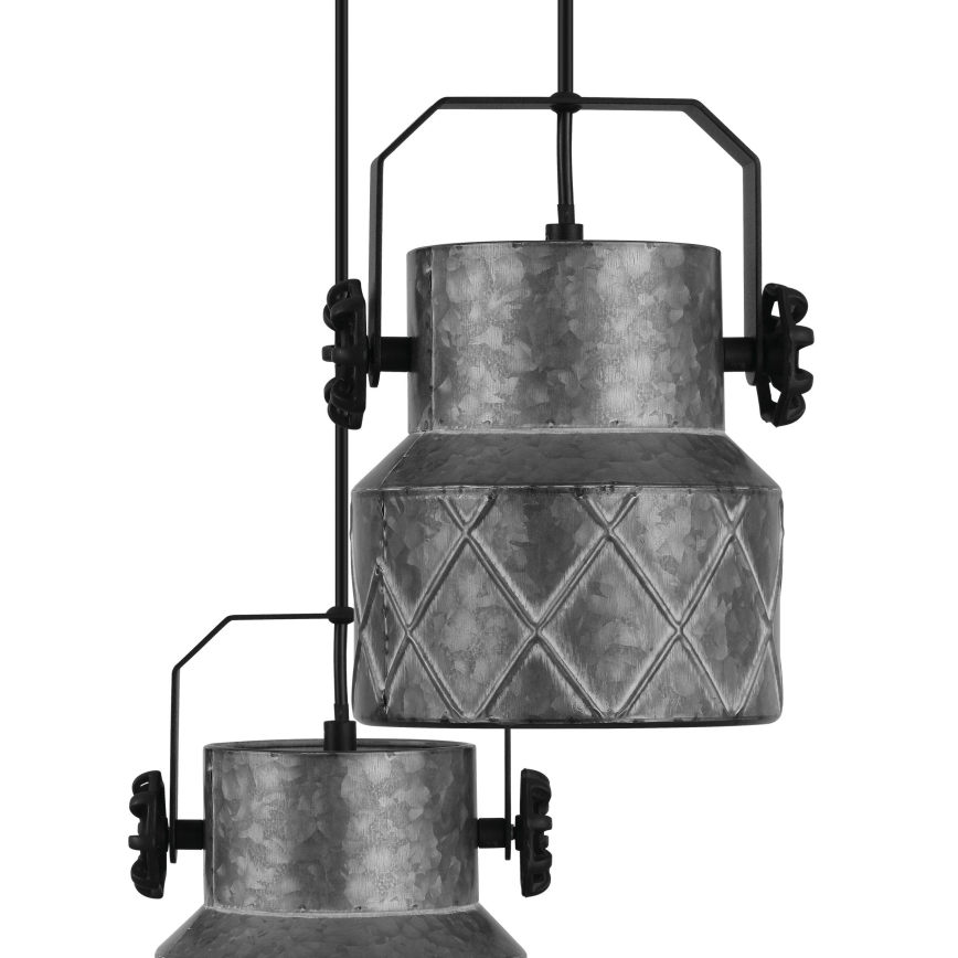 Eglo 39856 - Kiinteä kattokruunu HILCOTT 5xE27/40W/230V