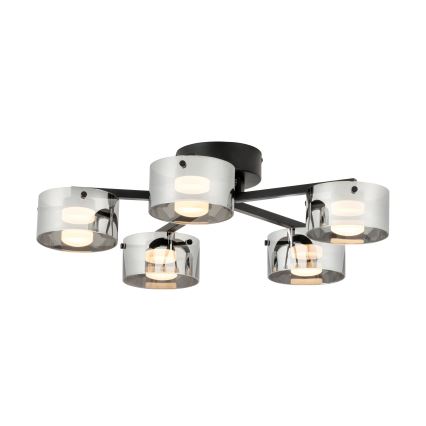 Eglo - LED-himmennettävä pinta-asennettava kattokruunu 5xLED / 5,4W / 230V
