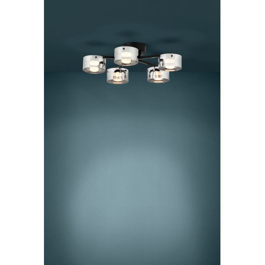 Eglo - LED-himmennettävä pinta-asennettava kattokruunu 5xLED / 5,4W / 230V