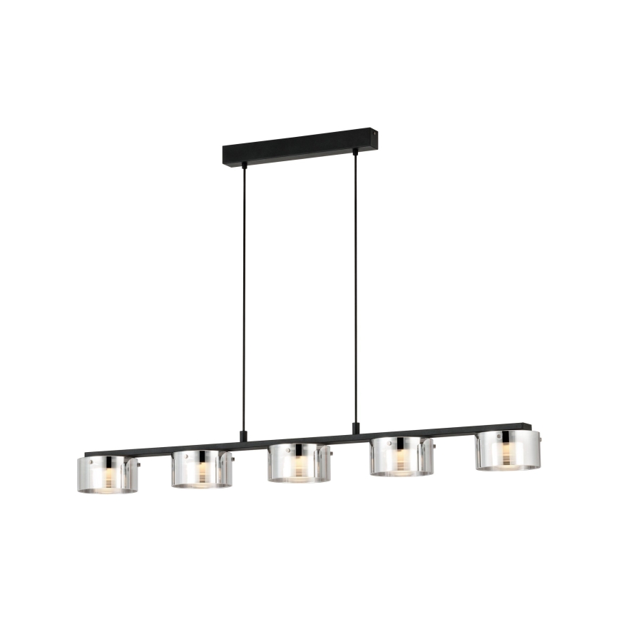 Eglo - LED-himmennettävä kattokruunu narussa 5xLED / 5,4W / 230V