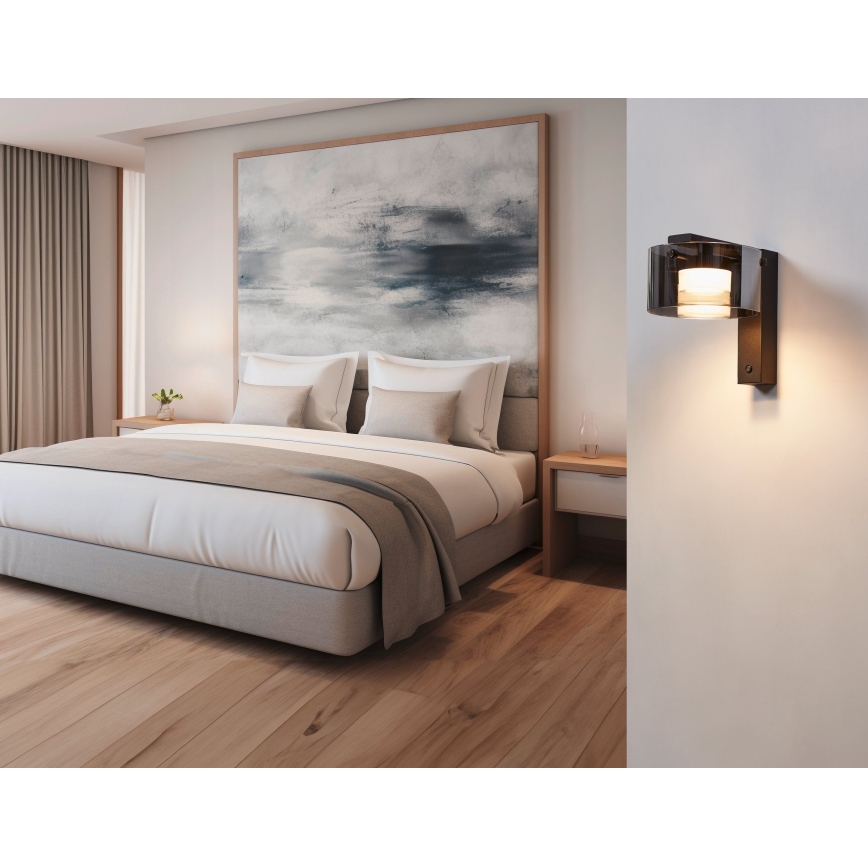 Eglo - LED-himmennettävä seinävalaisin 1xLED / 7,2W / 230V