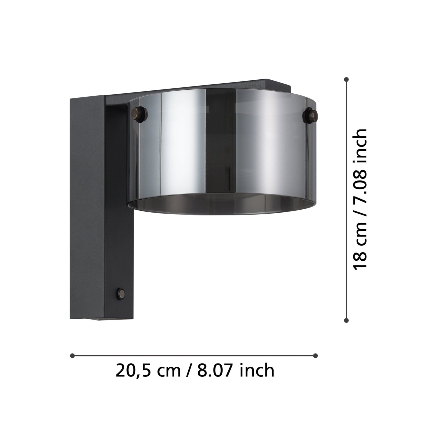 Eglo - LED-himmennettävä seinävalaisin 1xLED / 7,2W / 230V