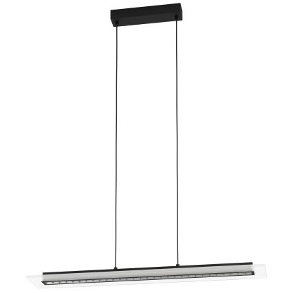 Eglo - Himmennettävä LED-kattokruunu johdossa LED/57,5W/230V 3000K musta + kauko-ohjaus