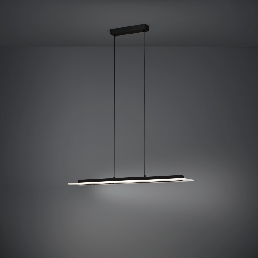 Eglo - Himmennettävä LED-kattokruunu johdossa LED/57,5W/230V 3000K musta + kauko-ohjaus