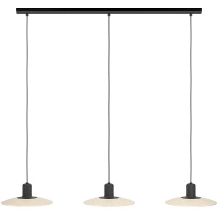 Eglo - LED-kattokruunu johdossa 3xGU10/4,6W/230V 3000K