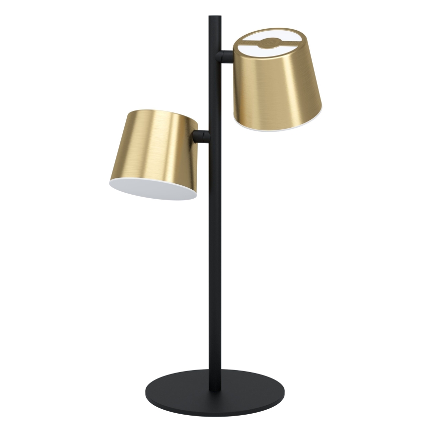 Eglo - LED-pöytävalaisin 2xGU10/4,6W/230V 3000K kulta