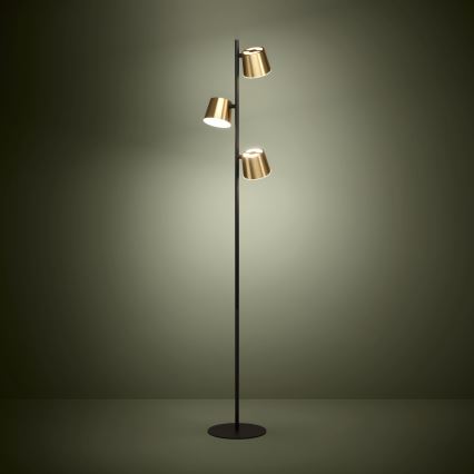 Eglo - LED-lattiavalaisin 3xGU10/4,6W/230V 3000K kulta