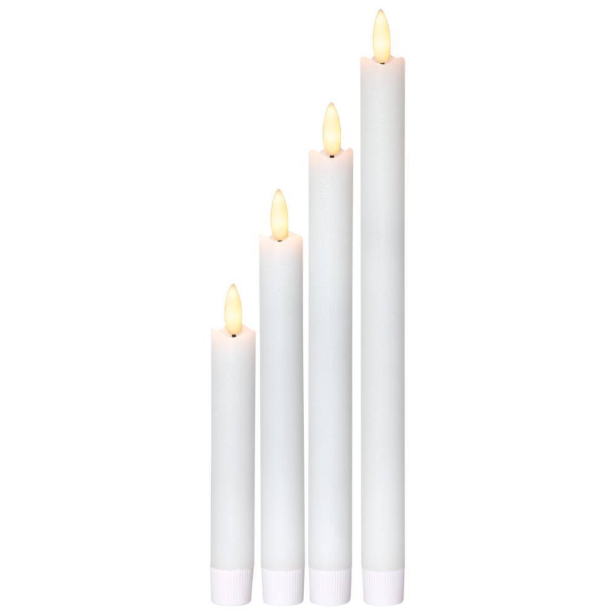 Eglo 410026 - SETTI 4x LED Kynttilä FLAMME LED/1xAAA valkoinen