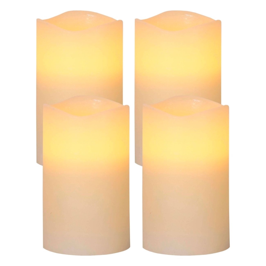 Eglo - SETTI 4x LED-joulukoriste 1xLED/0,066W/3xAAA beige
