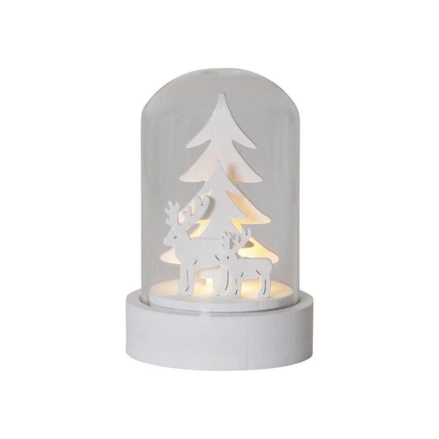 Eglo - SETTI 3x LED Joulukoriste 1xLED/0,06W/1xCR2032 valkoinen