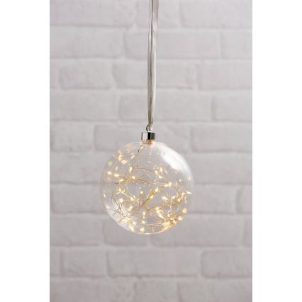 Eglo - LED Joulukoriste 40xLED/0,064W/2xAA halk. 15 cm