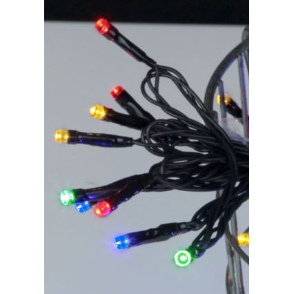 Eglo - LED Jouluketju ulkokäyttöön 80xLED 8m IP44 monivärinen