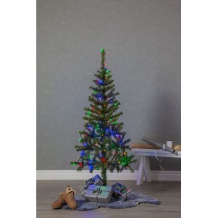 Eglo - LED Jouluketju ulkokäyttöön 80xLED 8m IP44 monivärinen