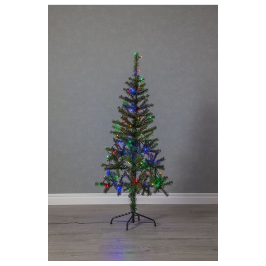 Eglo - LED Jouluketju ulkokäyttöön 80xLED 8m IP44 monivärinen