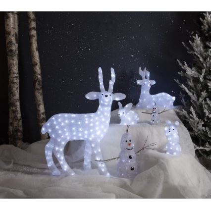 Eglo - LED Joulukoriste 20xLED/0,06W/2xAAA