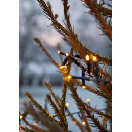 Eglo - LED Jouluketju ulkokäyttöön GOLDEN 1200xLED 24m IP44 lämmin valkoinen