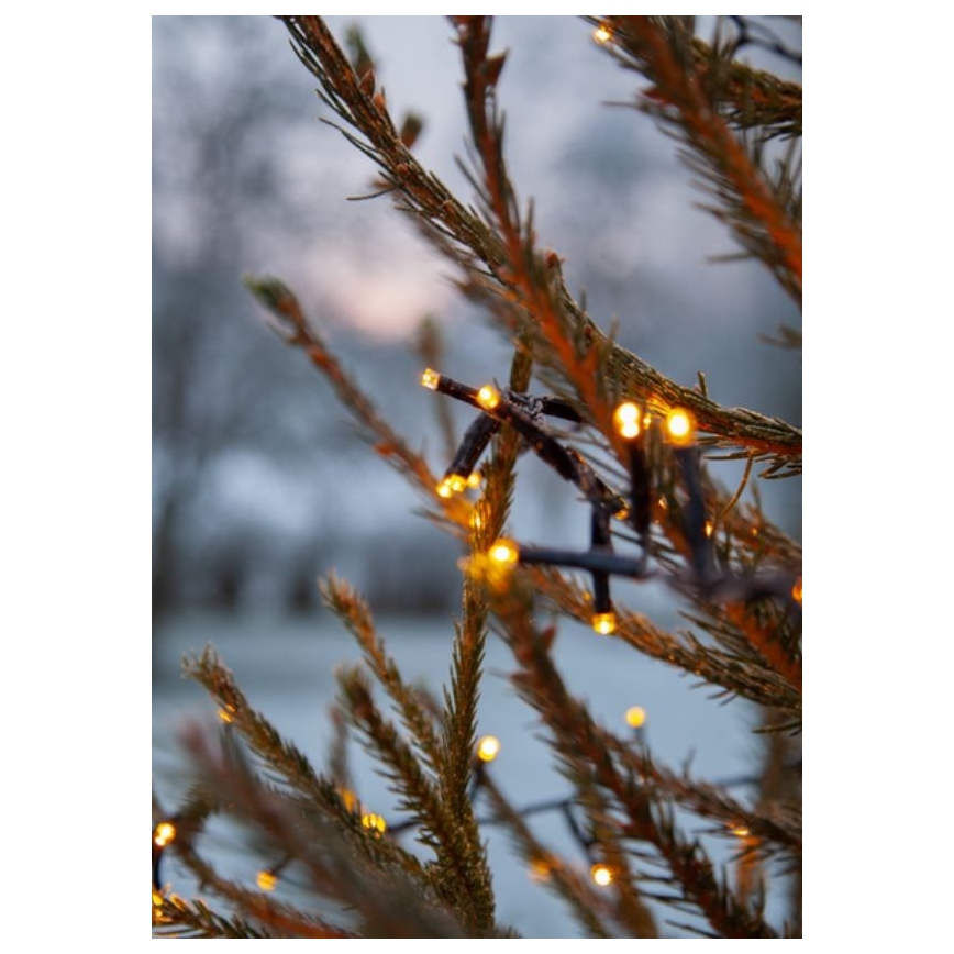 Eglo - LED Jouluketju ulkokäyttöön GOLDEN 1200xLED 24m IP44 lämmin valkoinen