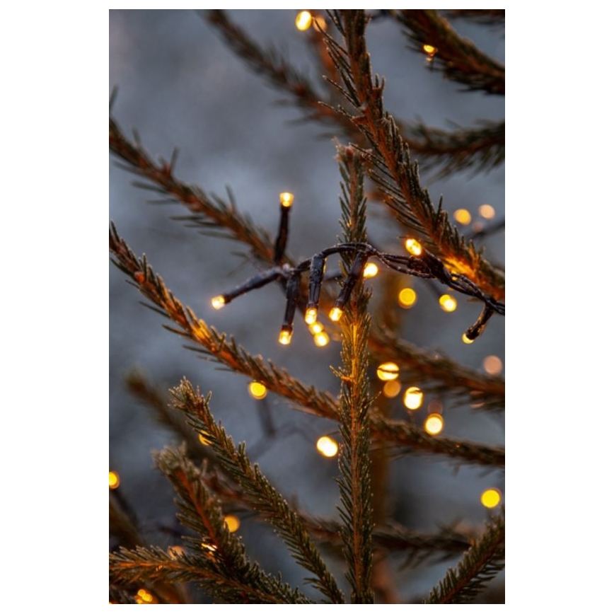 Eglo - LED Jouluketju ulkokäyttöön GOLDEN 1200xLED 24m IP44 lämmin valkoinen