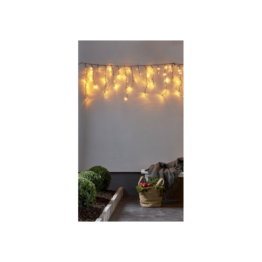Eglo - LED-jouluketju ulkokäyttöön 240xLED 5,9m lämmin valkoinen IP44