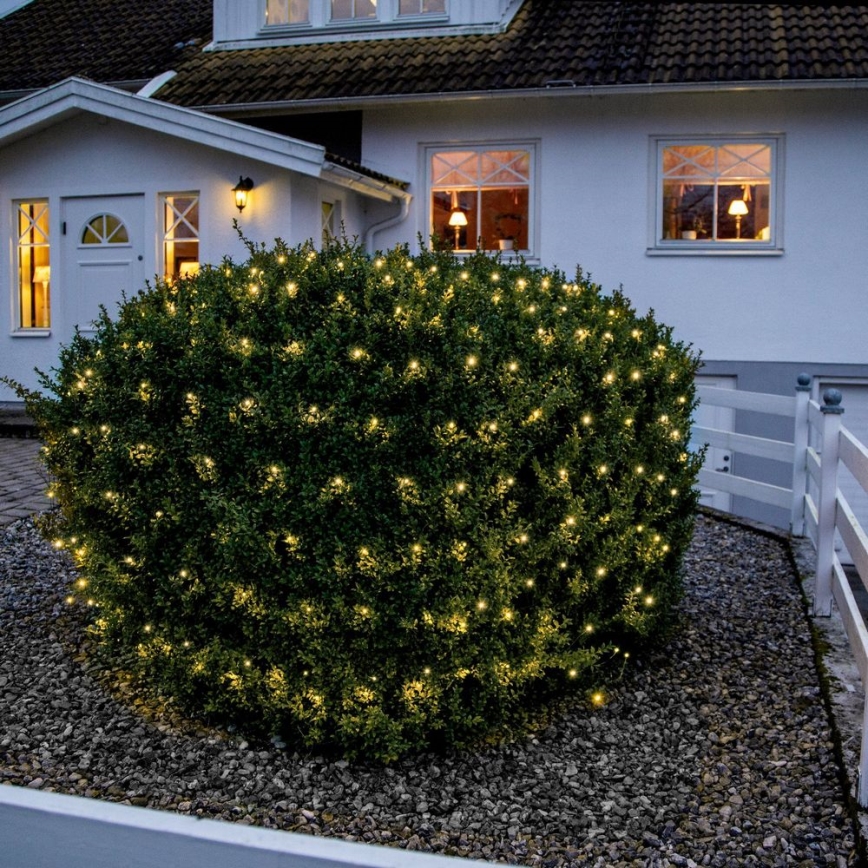 Eglo - LED ulko jouluvalot CRISPY ICE 200xLED 3m IP44 lämmin valkoinen
