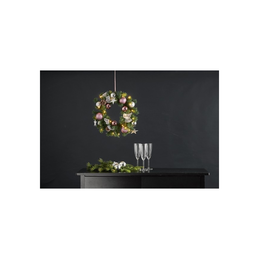Eglo 410859 - LED Joulukoriste NOEL 20xLED/0,064W/3xAA