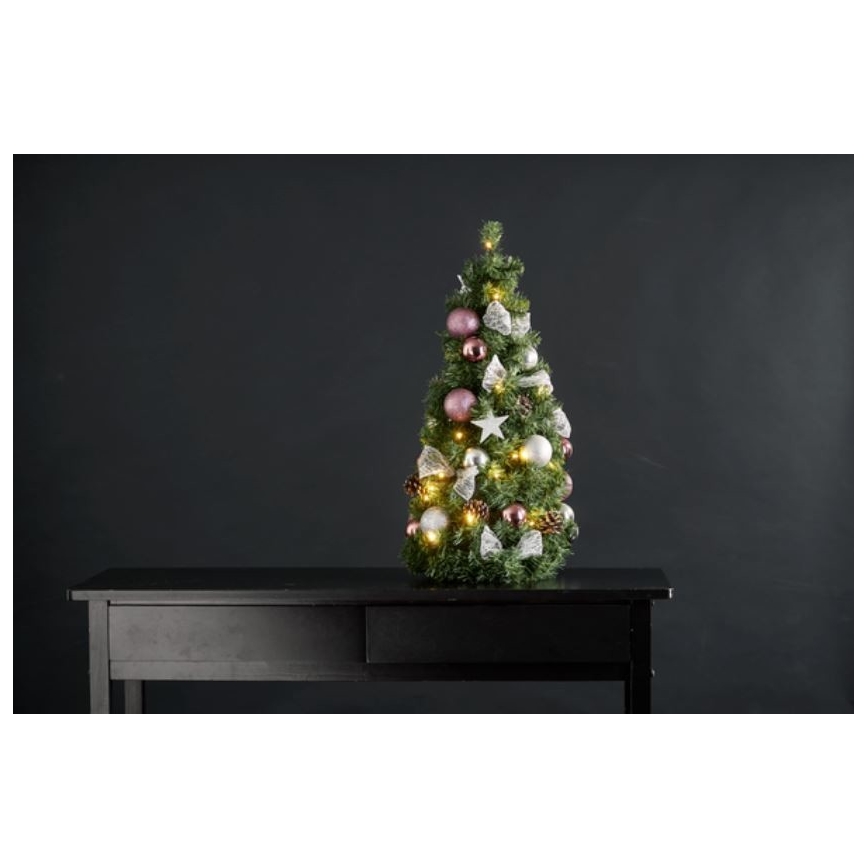 Eglo - LED Joulukoriste 42xLED/0,064W/3xAA