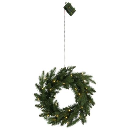 Eglo - LED Jouluseppele ulkokäyttöön anturilla 30xLED/0,064W/3xAA IP44