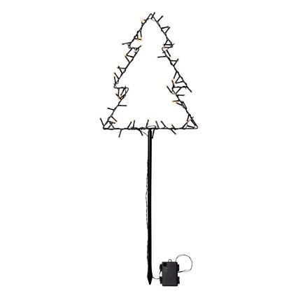 Eglo - LED-ulkojoulukoriste LED/4xAA IP44 puu