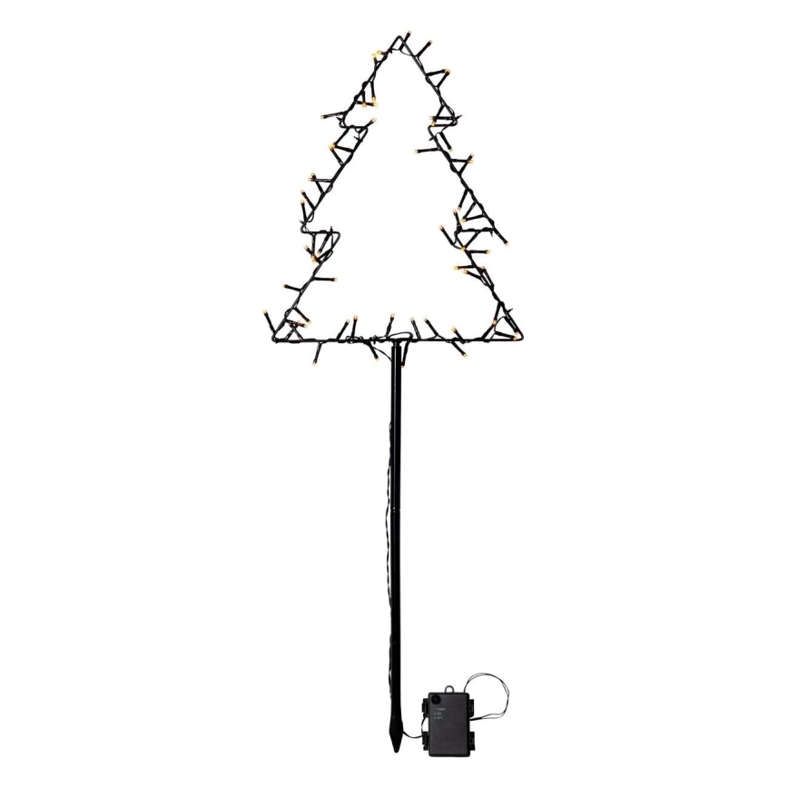 Eglo - LED-ulkojoulukoriste LED/4xAA IP44 puu